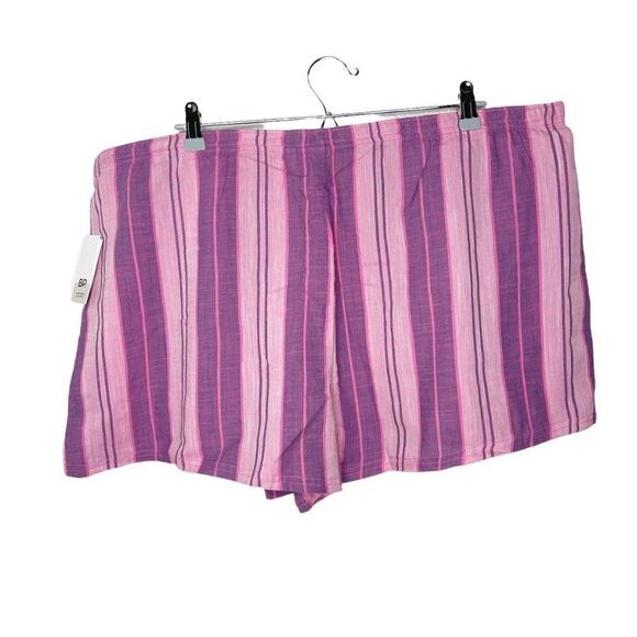 BP. Boyfriend Stripe Pajama Shorts  - Picture 4 of 6